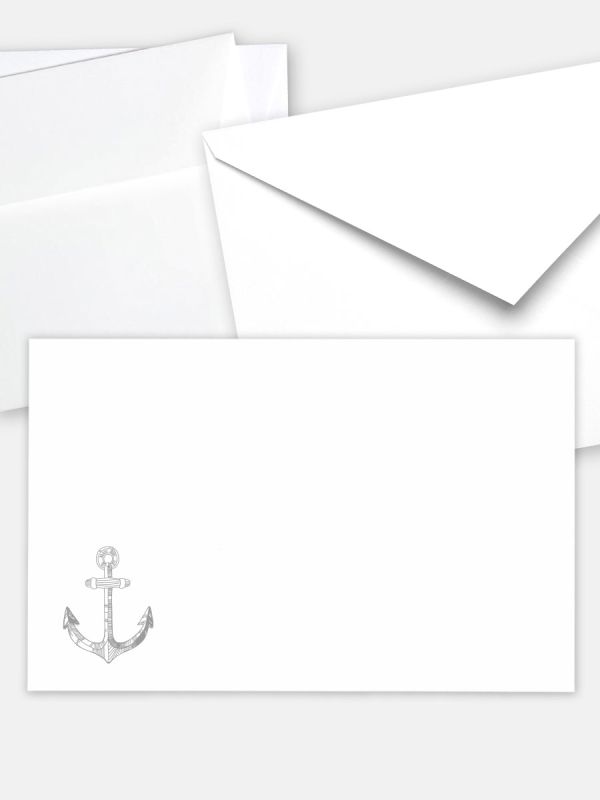 Umschlag im klassischen Format (191 x 120 mm) | Auswahl: Papiersorte, gerade Klappe/Haftklebung oder Spitzklappe/Nassklebung | Adresseindruck und Lettershop möglich | Motiv Meeresrauschen | TUK_033_ATD