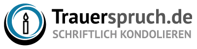 Trauerspruch.de - Schriftlich kondolieren
